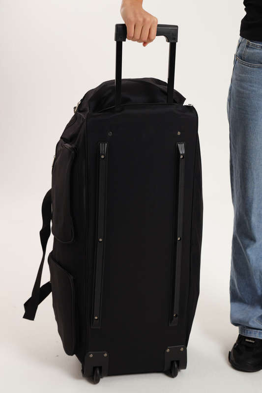 Senza® Black Trolley 3XL Sports Bag With Multiple Compartments