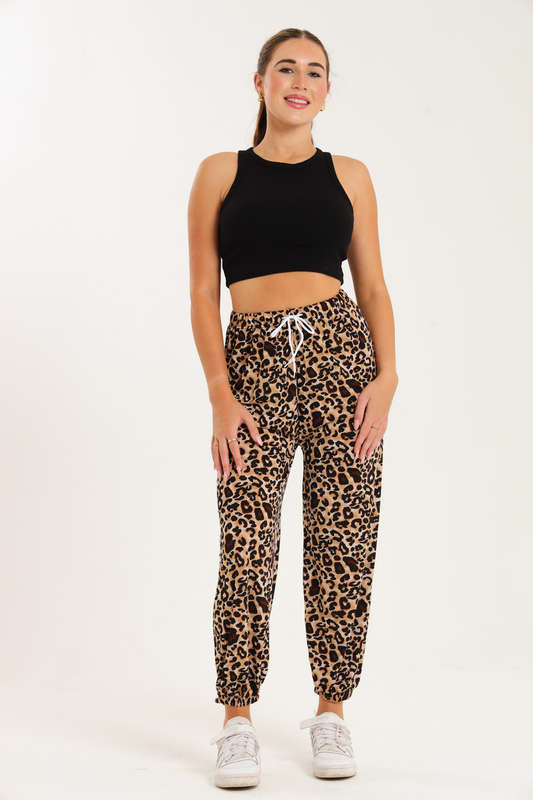 Senza® Casual Harem Wide Leg Everyday Printed Pants