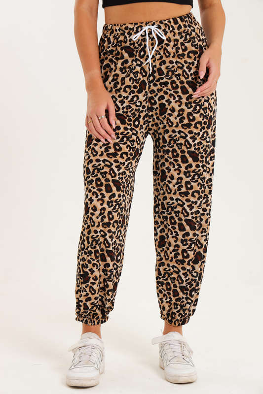 Senza® Casual Harem Wide Leg Everyday Printed Pants