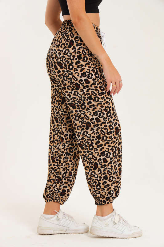 Senza® Casual Harem Wide Leg Everyday Printed Pants
