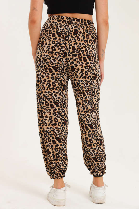 Senza® Casual Harem Wide Leg Everyday Printed Pants