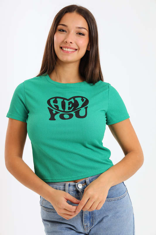 Ava Crop Top T-Shirt