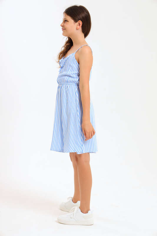 Girl Kaylee Sleeveless Strappy Summer Dress 7 to 14 Years
