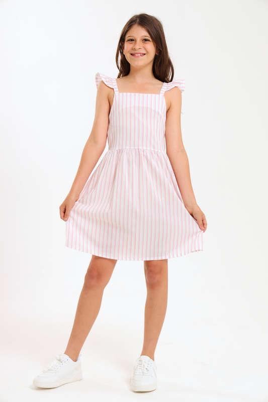 Girl Sleeveless Dress 7 to 14 Years