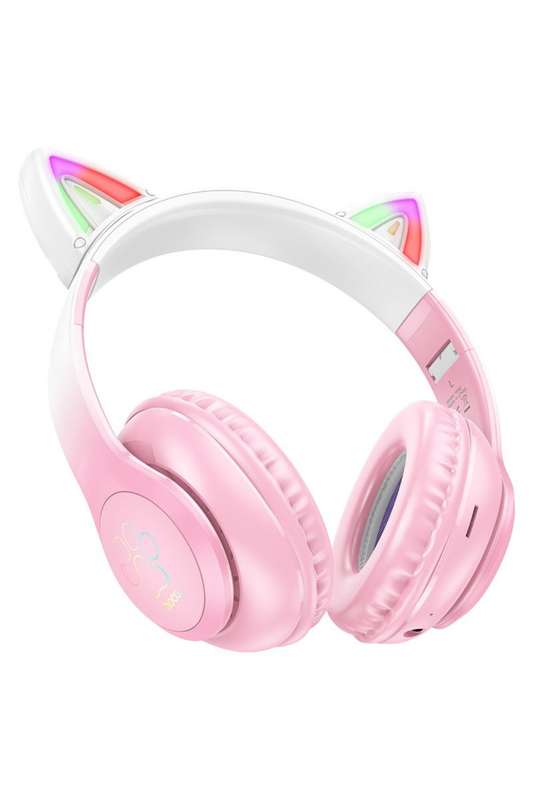 HOCO W42 Headphones Cat Ears Wireless Headphones