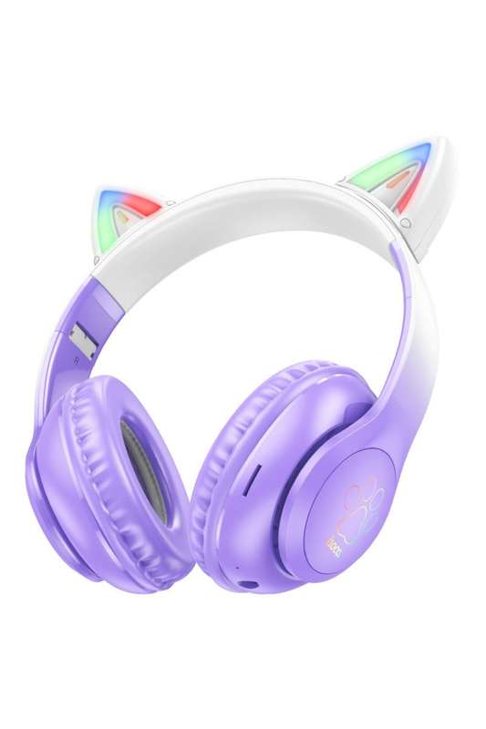 HOCO W42 Headphones Cat Ears Wireless Headphones
