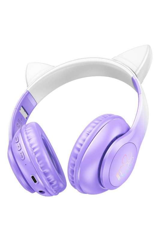 HOCO W42 Headphones Cat Ears Wireless Headphones