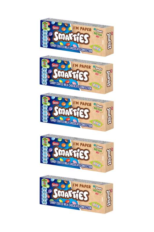 Nestlé Smarties Chocolate Box 5 X 40g
