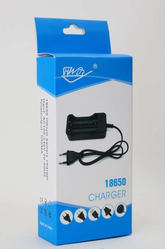 18650 Battery 2 Slot Charger