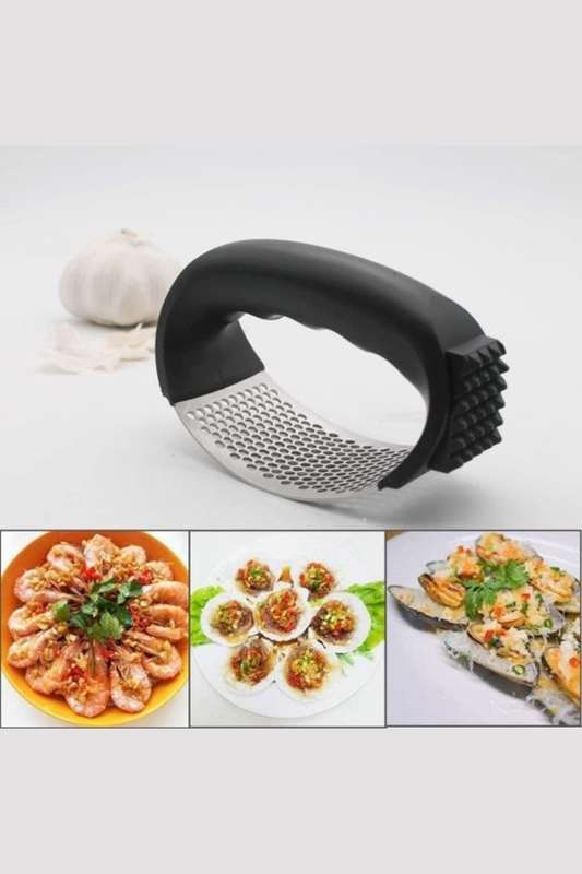 Senza® 2-in-1 Stainless Steel Garlic Press