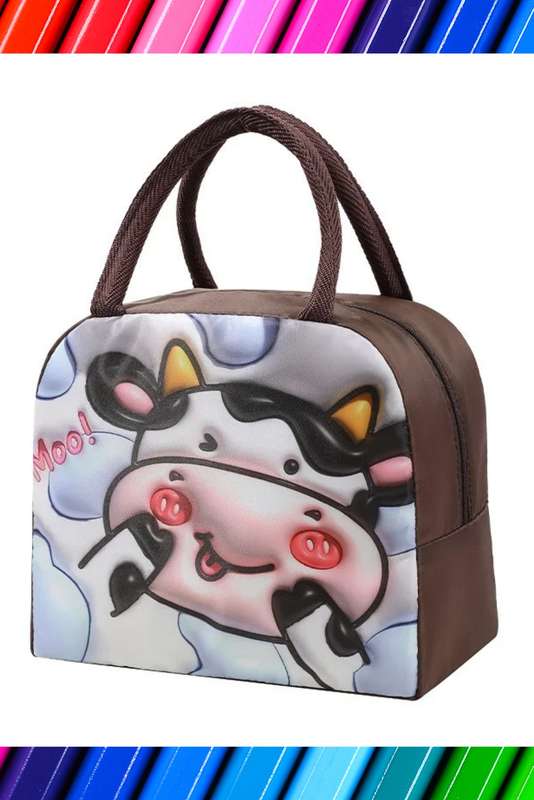 Senza® Kids Cute 3D Cartoon Insulated School Lunch Bag PROMO-2-FOR-1