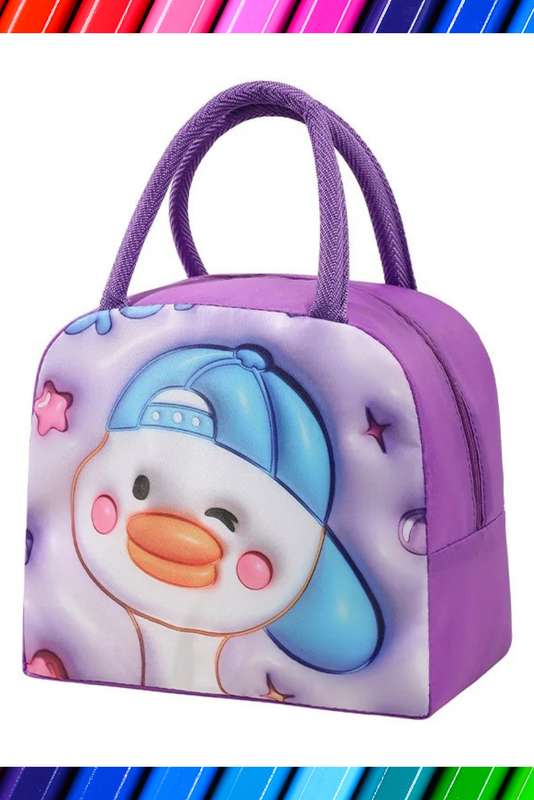 Senza® Kids Cute 3D Cartoon Insulated School Lunch Bag PROMO-2-FOR-1