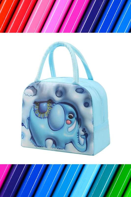 Senza® Kids Cute 3D Cartoon Insulated School Lunch Bag PROMO-2-FOR-1