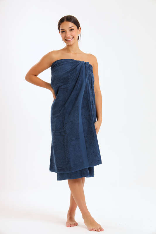 The Ultimate Turkish Cotton Hotel Collection Spa Bath Towel 3 Piece Set 600gsm