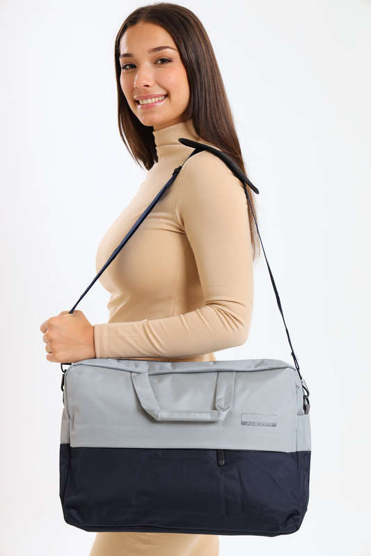 Waterproof Travel Laptop Shoulder Bag with Straps 15.6 Inch
