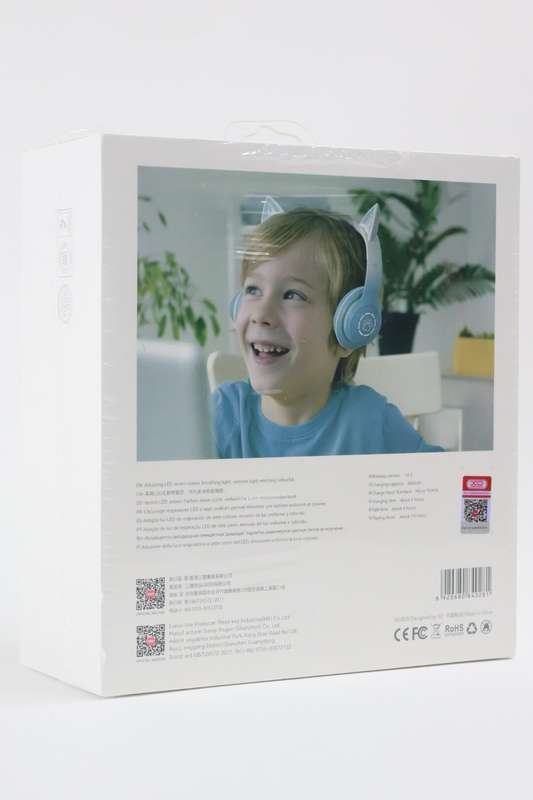XO BE38 Headphones Cat Ears Wireless Headphones