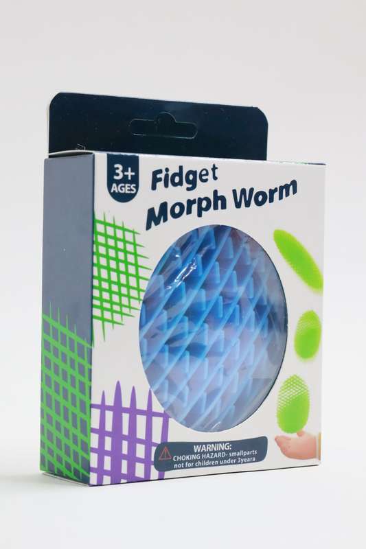 3 Pcs Fidget Worm Toy Glow In The Dark