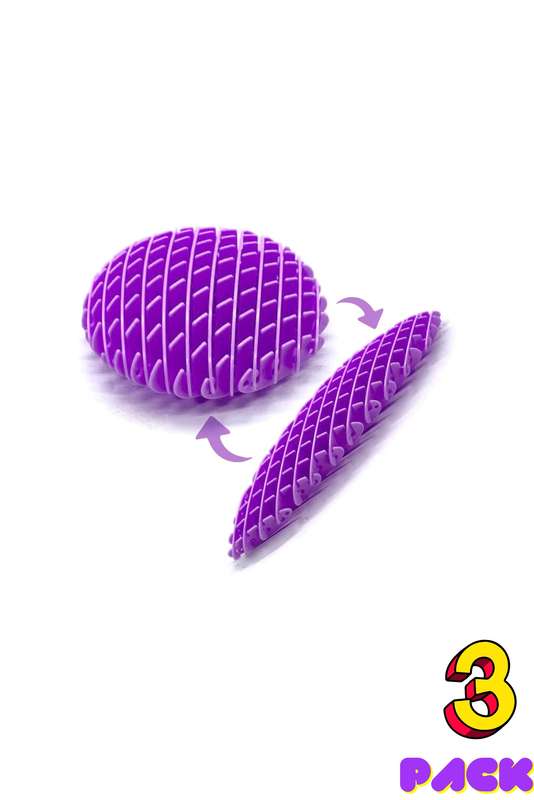 3 Pcs Fidget Worm Toy Glow In The Dark