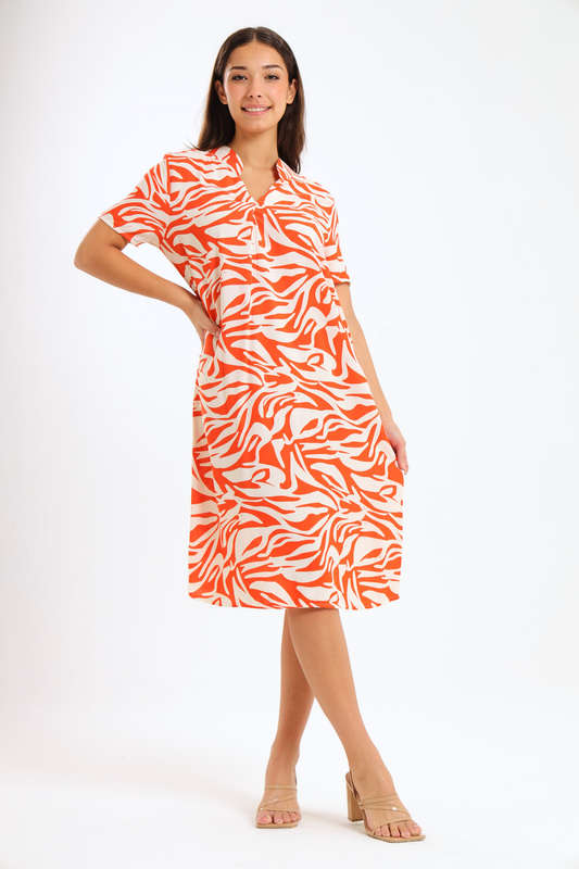 Amy Loose Fit Short Sleeve Summer Dress