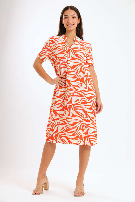 Amy Loose Fit Short Sleeve Summer Dress