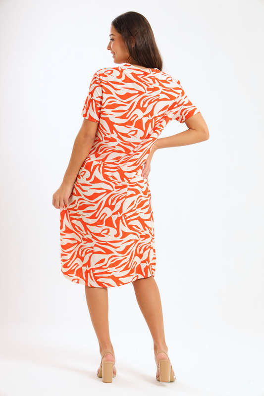 Amy Loose Fit Short Sleeve Summer Dress