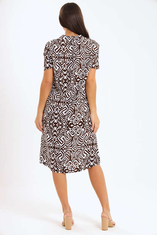 Amy Loose Fit Short Sleeve Summer Dress