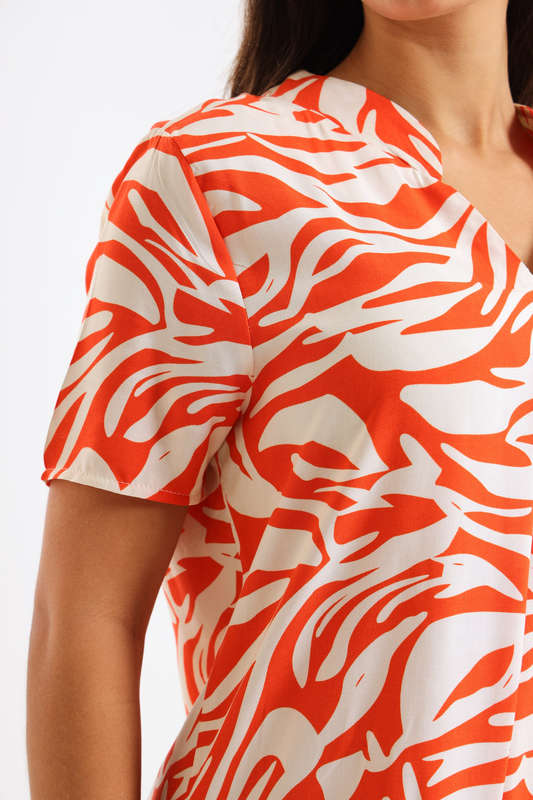 Amy Loose Fit Short Sleeve Summer Dress
