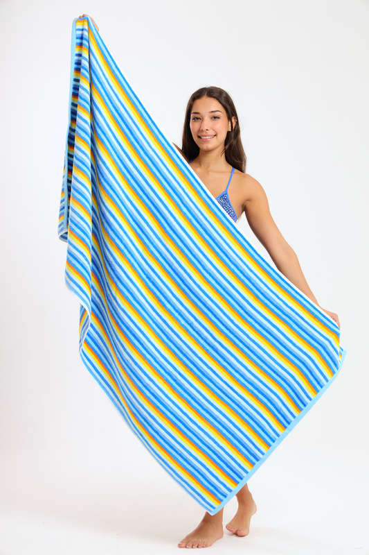 Bristol Luxury 2 in 1 Bath Sheet - Beach Towel Extra Large 1600 x 800