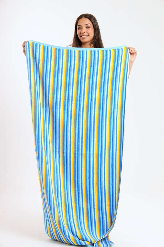 Bristol Luxury 2 in 1 Bath Sheet - Beach Towel Extra Large 1600 x 800