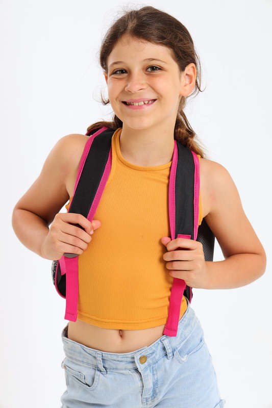 Camel Mountain Schoolbag For Boys &amp; Girls Pre School Free Water Bottle 500ml 350mm X 250mm