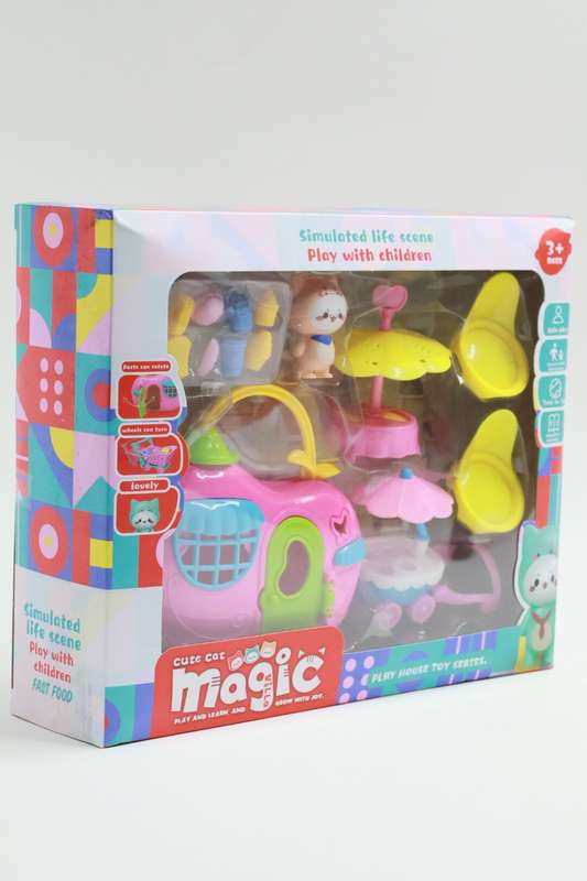 Cute Cat Magic Villa Girls Playhouse