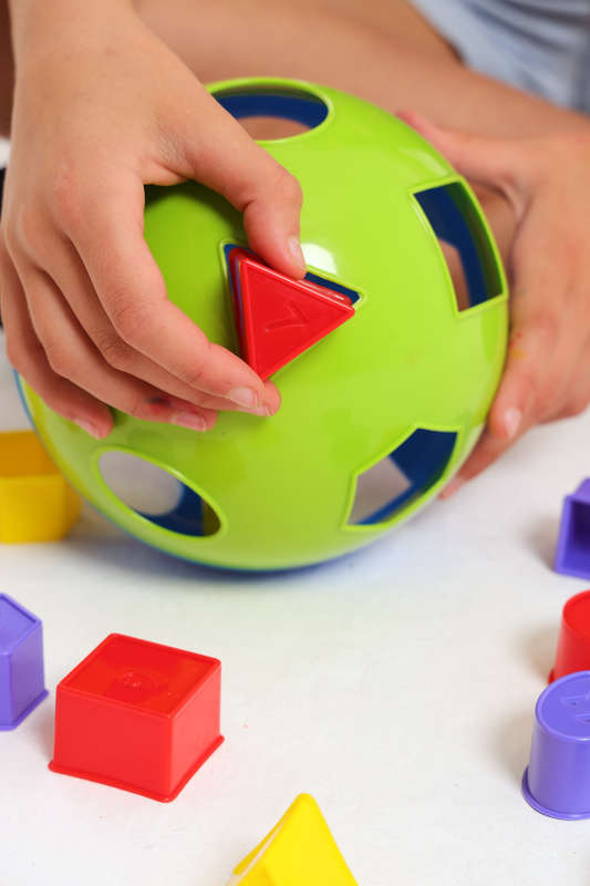 Early Childhood Educational Baby Shape Sorter Toy Ball