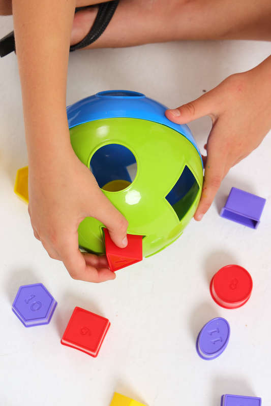 Early Childhood Educational Baby Shape Sorter Toy Ball