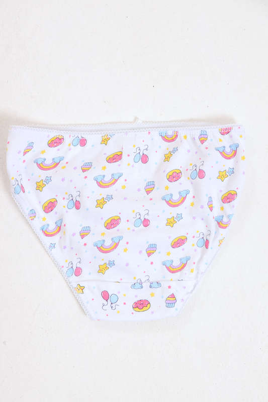 Girls 5 Pack Cotton Panties 2 to 14 Years