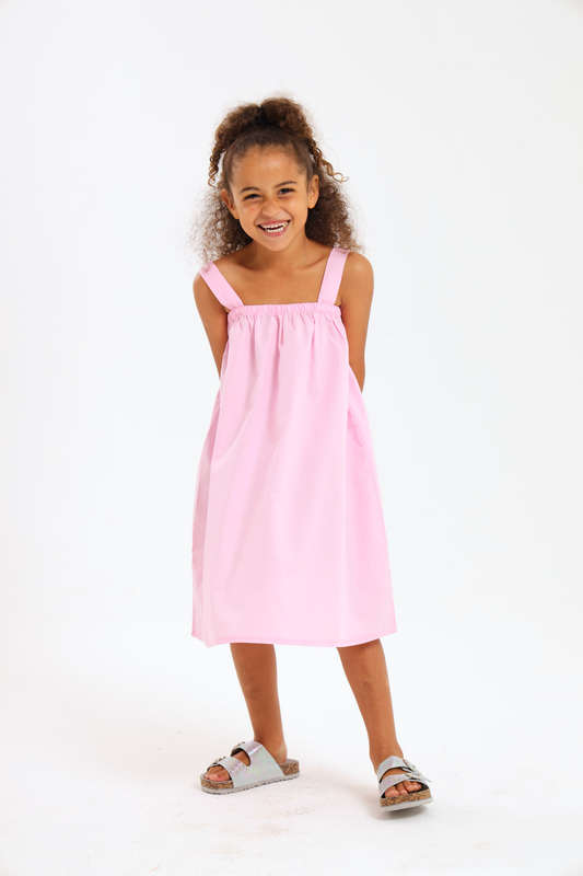 Girls Sleeveless Summer Dress 2 to 7 Years