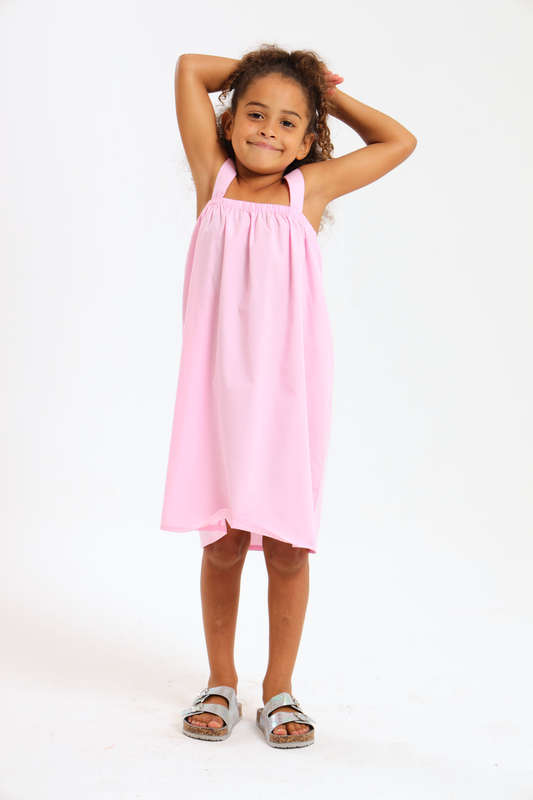 Girls Sleeveless Summer Dress 2 to 7 Years