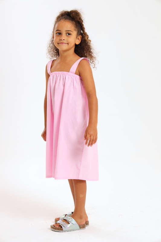 Girls Sleeveless Summer Dress 2 to 7 Years