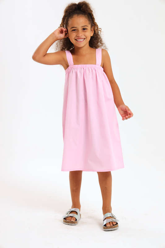 Girls Sleeveless Summer Dress 2 to 7 Years