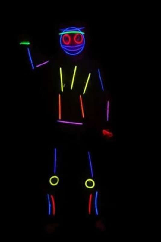Glow Stick Party Costume 94 Piece Ultra Bright