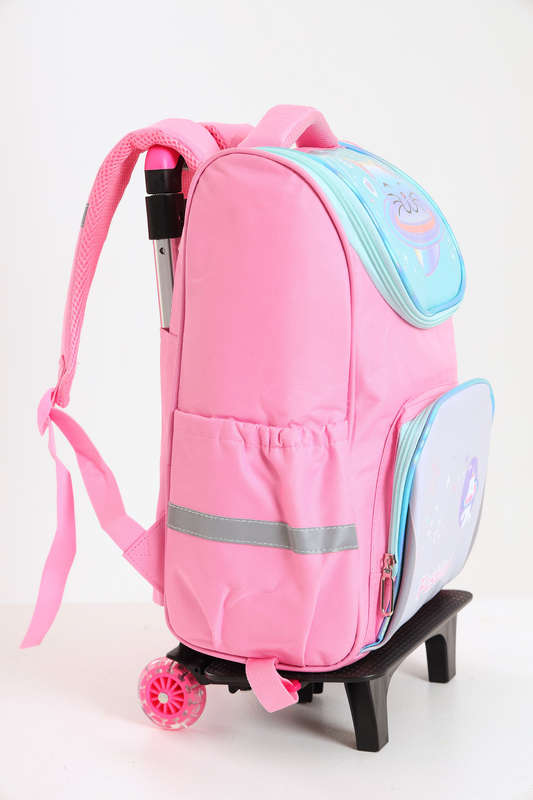 Kids Heavy Duty Trolley Bag Backpack School Bag 3 Piece Set