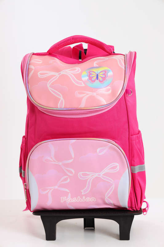 Kids Heavy Duty Trolley Bag Backpack School Bag 3 Piece Set