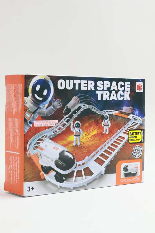 Kids Outer Space Train Track Set Batteries Included