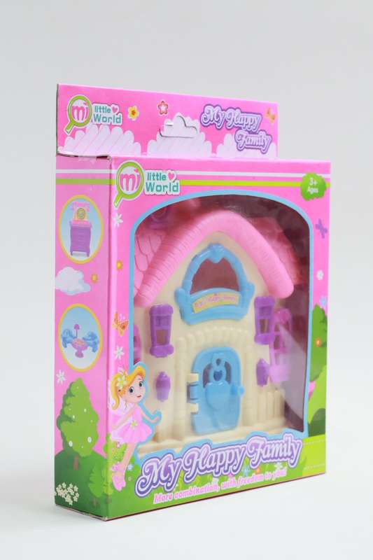 My Happy Family Girls Doll House Play Set