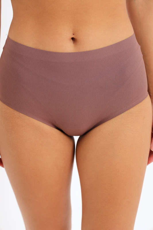NAUTICA Ladies 3 Pack No Show Seamless High Waisted Brief Panties