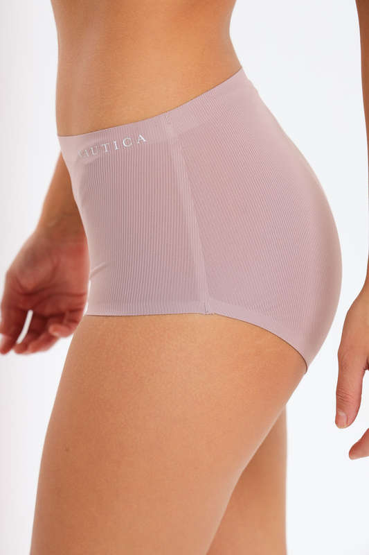 NAUTICA Ladies 3 Pack No Show Seamless High Waisted Brief Panties