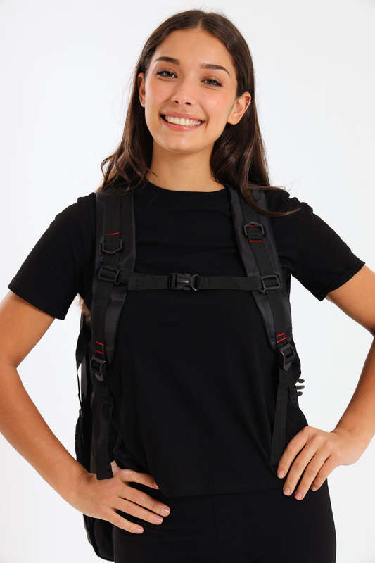 PRASDOS Maxi Trolley Backpack School Bag - Travel Bag 60cm X 40cm With Multiple Compartments