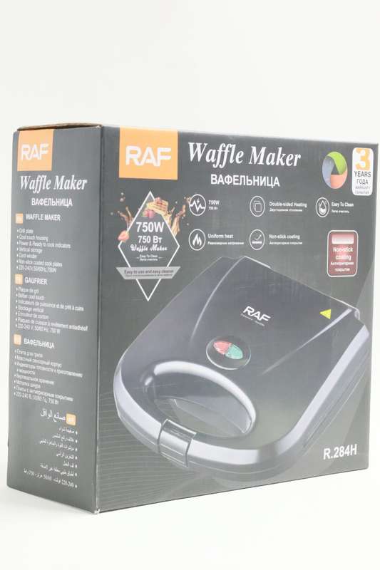 RAF Waffle Maker 750W