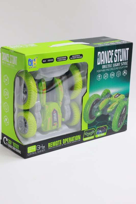 Remote Control Stunt Car Truck Double Sided 360 Degree Flip LED Lights