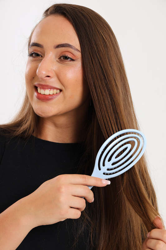 Senza® Eco Friendly Circle Shape Detangler Wet &amp; Dry Brush Set PROMO-2-FOR-1