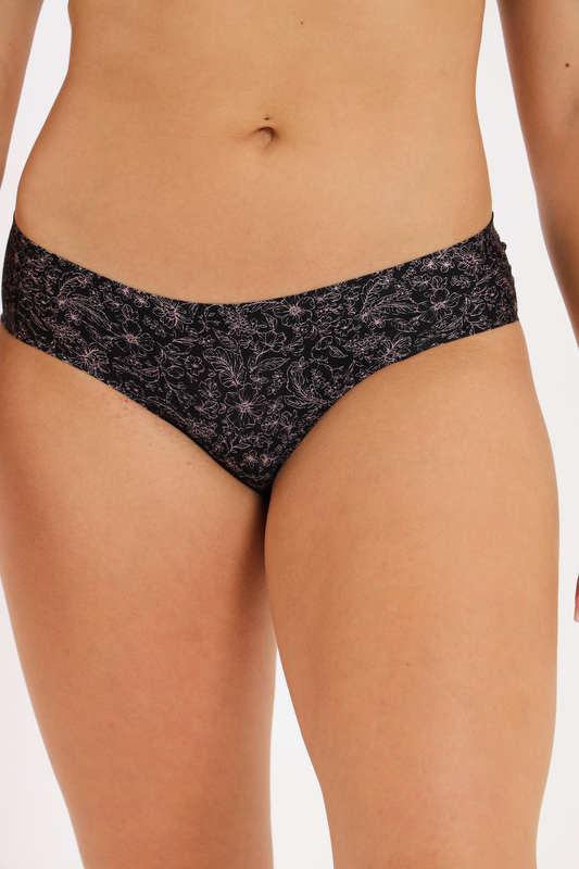 Senza® Ladies 3 Pack No Show Seamless Variety Panties
